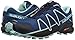 Salomon Women's Speedcross 4 Trail Running Shoes, Poseidon/Eggshell Blue/Black, 9