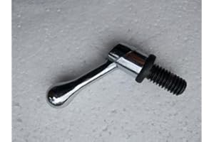 QXNASU Bridgeport Milling Machine CNC Parts Table Lock Handle Silver 1/2 Thread Set
