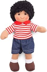 Bigjigs Otis Rag Doll Small 28cm My First Dolly Swappable Clothes Birth to 1+