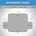 H.VERSAILTEX Reversible Couch Cover for 3 Cushion Couch Water Resistant Sofa Cover Seat Width Up to 66