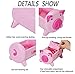 Office Desk Organizer Desktop Stationery Storage Box Collection Pen Pencil Mobile Phone Remote Control Holder Desk Supplies Organizer - Creative Pigs Plastic with 4 Adjustable Spaces