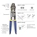 IWISS WXS-255 Wire Rope Crimping Tool for Copper and Aluminum Wire Rope Crimp Oval Ferrules, crimping loop sleeve,Fishing Double Sleeves,Railing Fittings upto 2.2mm equipped with cutting function