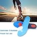 BEZOX Shoe Insoles for Men, Shock Absorbing Silicone Running Shoes Inserts, Athletic Gel Foot Insoles Cushions, US Size: 7″-13″thumb 2
