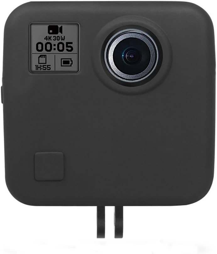 Silicone Camera Case for Gopro Fusion, Rubber Protective Frame Housing Case Cover fit GoPro Fusion 360-Degree Action Camera.