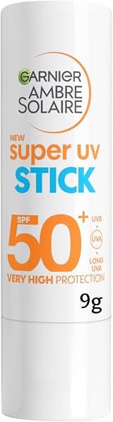 Garnier Ambre Solaire Super UV Stick SPF50+ 9ml Invisible Finish Hydration view 1