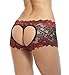 Sofishie Stylish Heart Shape Boy Short - BlackRed - XL