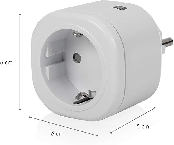 Smartwares SH4 99566 Juego de interruptores internos mini Plug Connect 3 enchufes inteligentes con mando a distancia color blanco