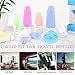 Travel Bottles , Wedama Leakproof Silicone Travel Containers with 5 Pcs TSA Approved Squeezable 3/1.25oz Travel Bottles & Accessories for Cosmetic Shampoo Conditioner Lotion Soap Liquids Toiletries