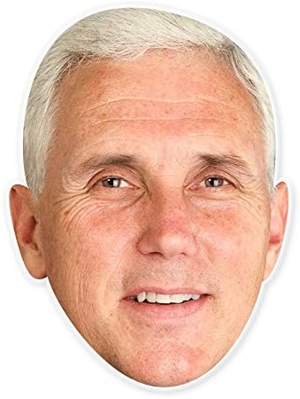 Unwelcome Greetings Cool Mike Pence Mask - Perfect for Halloween, Masquerade, Parties, Events, Festivals, Concerts - Jumbo Size Waterproof