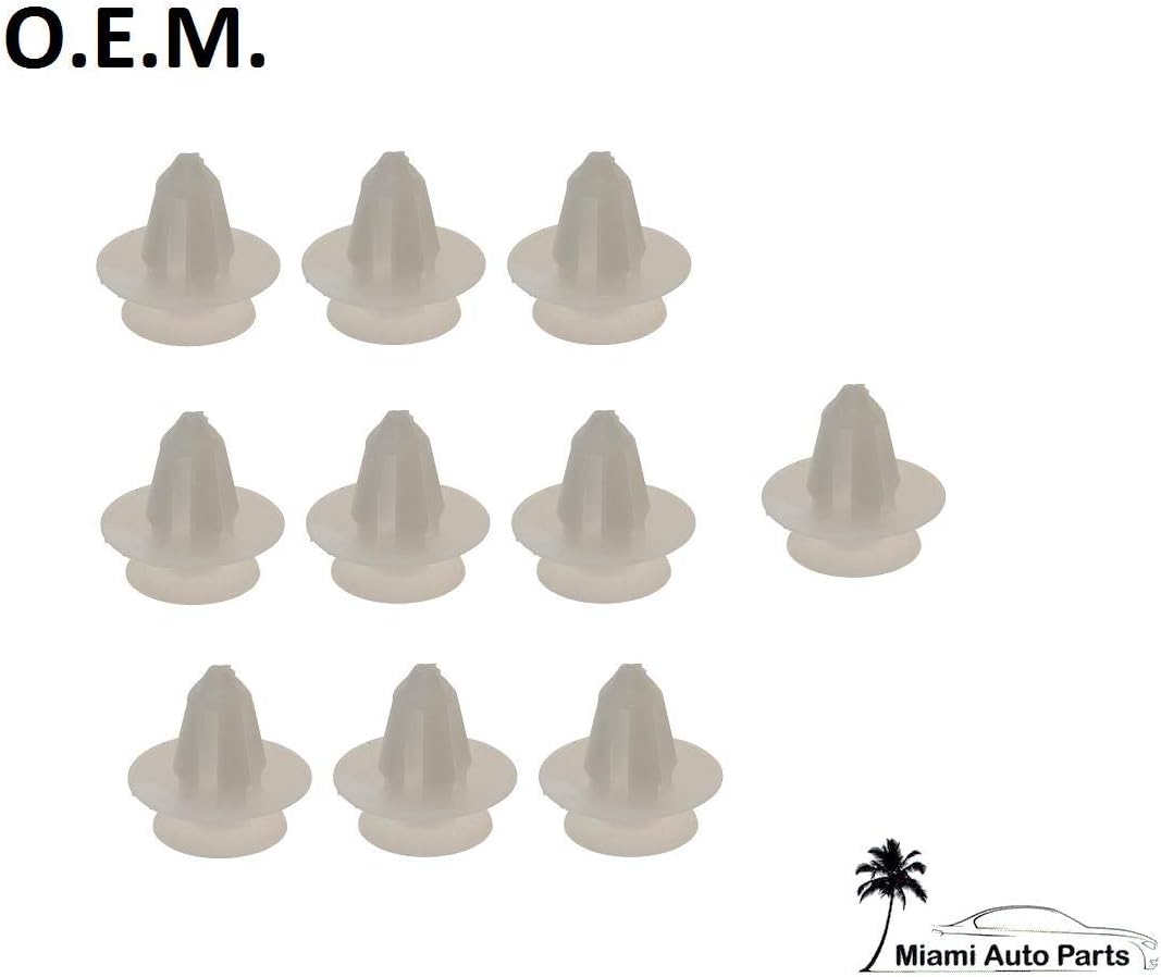 for Mercedes (90-07) Inner Door Panel Fastener Clip set (x10)