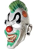 Punk'd Clown Mask Costume Accessory