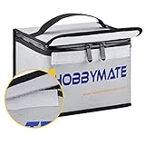 HOBBYMATE Lipo Battery Safe Bag Fireproof - for Lipo Battery Charging, Lipo Battery Storage