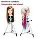 MYSWEETY Mannequin Head Holder, Portable Tripod Stand 55