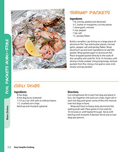 Easy Campfire Cooking: 200+ Family Fun Recipes for Cooking Over Coals and In the Flames with a Dutch Oven, Foil Packets, and More! (Fox Chapel Publishing) Recipes for Camping, Scouting, and Bonfires - Thumbnail 3