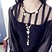 Cafurty Fashion Women Pearl Flower Sweater Chain Long Pendant Necklace New Jewelry