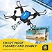 HELIFAR Z45 FPV Drone, with 1080P HD Camera, Mini RC Quadcopter, Video Drone, 2.4GHz 6-Axis Gyroscope Remote Nano, Headless Mode / 3D Flip / One Button Return/Height Maintain Altitude