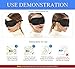 AMAZKER 3D Sleep Mask Soft & Comfortable