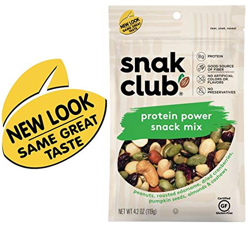 SNAK CLUB ASSORTED MIXES (PROTEIN POWER, 4.2-OZ. (1 COUNT))…