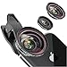 Cell Phone Camera Lens, Vorida Professional HD Camera Lens Kit Clip-On iPhone Lens 0.7X Wide Angle Lens + 12X Macro Lens for iPhone X/8/7/7 Pus/6s/6s Plus/6 ipad Samsung & Most Smartphone