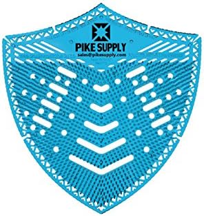 Splatter Shield by Pike Supply - Deodorize Restroom, Reduce Mess, and Save with this Deodorizing No-Splash Urinal Screen - 10 Month Supply (10pack)