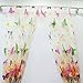 Daxin Butterfly Panel Scarf Window Curtain Screens Balcony Sheer Valances Home