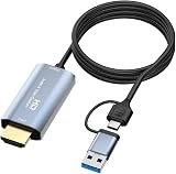 Graootoly 4K HDMI to Type-C USB 1080P Video Capture Card Game Live Stream Phone view 1