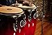 Meinl Percussion HC512WRB Headliner Series 11-Inch and 12-Inch Conga Set With Basket Stands, Wine Red Burst