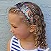 6 PCS Reversible Sequins Headbands for Girls and Women - Non Slip Mermaid Style Flip Sequin Wide Headband Set with Elastic Cord - Fashion Hair Accessories - Great Party Favors