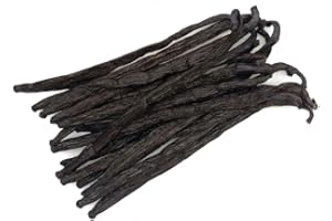 Madagascar Vanilla Beans 5 Count Grade A Gourmet Vanilla Pods 5-7" Great for Baking (Pack of 1)