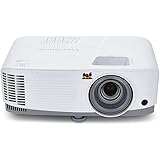 ViewSonic 3800 Lumens SVGA High Brightness Projector for Home and Office with HDMI Vertical Keystone (PA503S) White/gray
