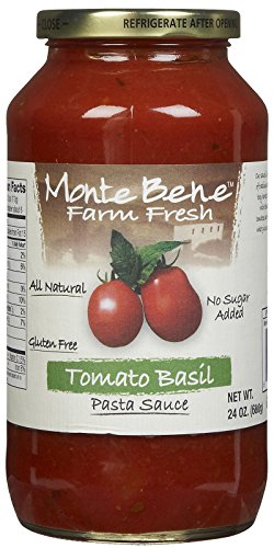 Monte Bene Tomato Basil Pasta Sauce, 24 oz