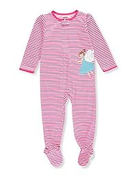 Ropa de dormir de algodón de 1 pieza para niñas Carter Baby