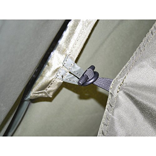 B.Richi Vario XXL Pro 2,5 Man EVO-Tex Angelzelt + Innenkabine + Extended Overwrap im Set Karpfenzelt Campingzelt – Bild 6