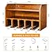Power Tool Organizer, Drill Charging Station，Drill Holder Wall Mount, Power Too Holder Storage, Cordless Too Drill Organizer, Screwdriver Organizer, Wood Garage Wall Organizer, Drill Organizer Rack