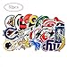 32pcs Football NFL New England Patriots Philadelphia Eagles Badge Laptop Stickers Soccer Star Stickers Computer Car Skateboard Motorcycle Bicycle Luggage Guitar Bike Decal