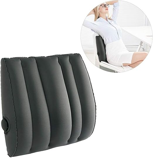 Amazon Com Ladovin Inflatable Travel Pillow Lumbar Support