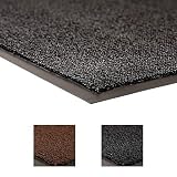 Notrax 231 Prelude Indoor/Outdoor Entrance Mat, for Home or Business, 3' x 4', Gray