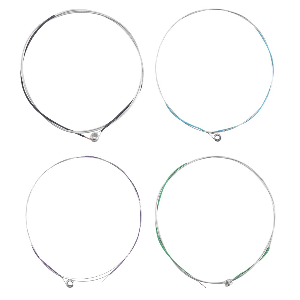 Violin String Set, 4 pcs Strings for Full Size Violin String Instrument Accessories Violin Accessories