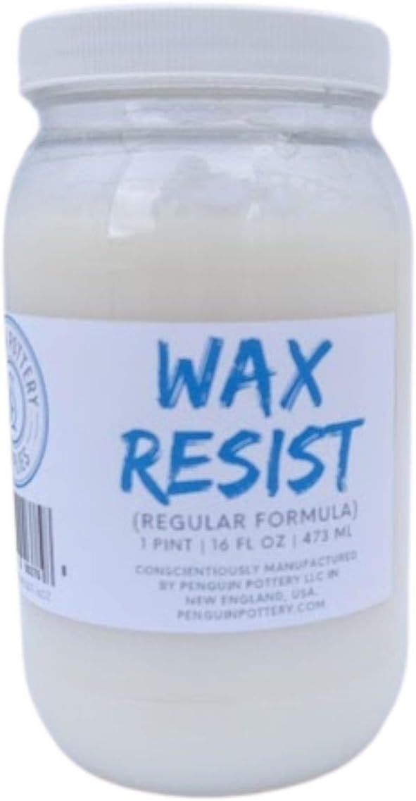 Penguin Pottery - Wax Resist for Glaze and Slip Application (16 oz)