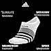 adidas Women's Superlite Super No Show Socks (6-Pair), Trace Maroon Pink/Mystery Ruby/White/Ash Pearl Pin, Medium