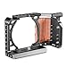 SMALLRIG Camera A6500 Cage Kit with Wooden Handle Hand Grip for Sony Alpha A6500/ILCE-6500 4K Digital Mirrorless Camera - 2097
