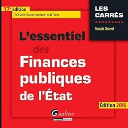 L' essentiel des finances publiques de l'État