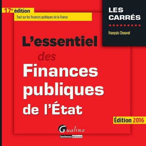 L' essentiel des finances publiques de l'État