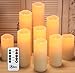 Flameless Candles Set of 9(H4