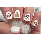 Cute Animal Sloth Nail Art Decals