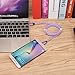 Samsung Galaxy S8 Charger, Benicabe (2-Pack 6FT) USB Type C Fast Charging Cable Nylon Braided Cord for Samsung S10, S9 S9 Plus Note 8, Pixel 2, LG V20 (6FT 2-Pack, Ultra Purple)