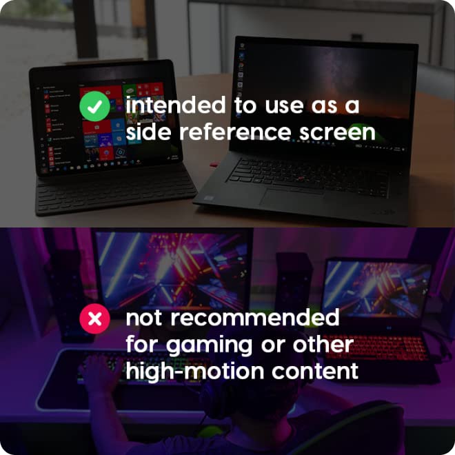 Astropad Luna Display - Laptop Screen Extender, Turn Your iPad or MacBook into a Wireless Monitor, Portable Dual Monitor Setup, USB-C Port Laptop Monitor Extender Compatible with Mac and Windows