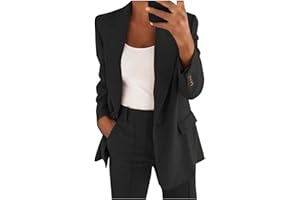 TAPANET Blazer Sets Women 2 Piece Outfits Business Casual Outfits 2024 Dressy Casual Pant Suits Plus Size Wide Pants Suit Set