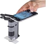 Carson MP-250 MicroFlip 100-250x Pocket Microscope Grey view 2