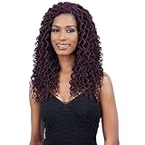 FreeTress 2X Soft Curly Lite Faux Loc Crochet Synthetic Braiding Hair (12